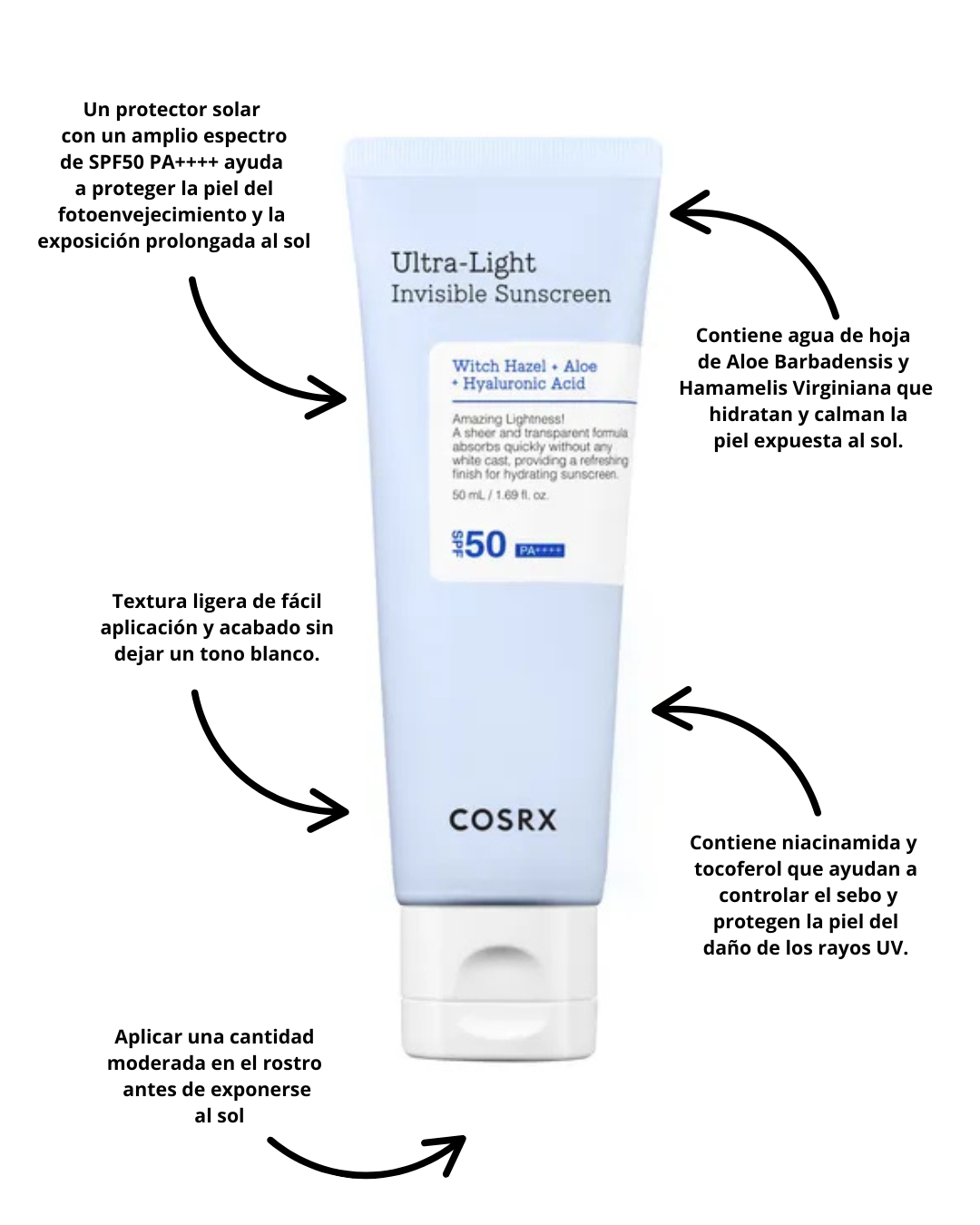 COSRX Ultra Light Invisible Sunscreen